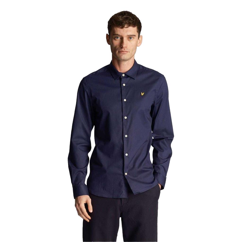 Lyle & Scott Mens Poplin Slim Shirt