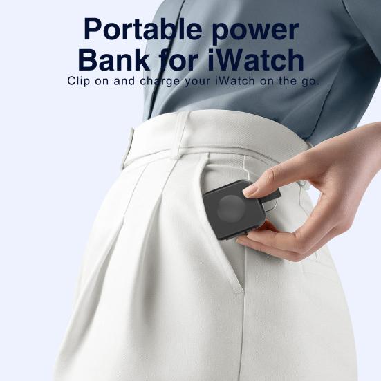 Portable Wireless Charger Fast Charging Magnetic Suction Multi-protection Plug Play Watch Charging for iWatch 8 SE 7 6 5 4 3 2 1