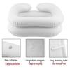 Inflatable PVC Shampoo Basin for Elderly, Pregnant Women & Salon Use