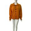 Women S Loose Knit Cardigan V Neck Long Sleeve Solid Color Outerwear