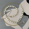 Sweet Pearl Lady's Metal Slim Waist Chain Dress Skirt Waistbands Straps Banquet Clothes Accessories