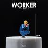 1/64 Miniature Human Figure Model, Miniature Toy, Mini Figurine, Scene Decoration Props, Diorama Matching Figures