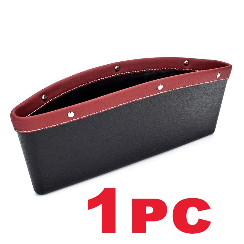 Car Seat Slit Gap Organizer Key/Phone/Coins Storage Pocket Car Interior Sundries Bag Pouch Auto Driver Seat Catcher Phone Holder