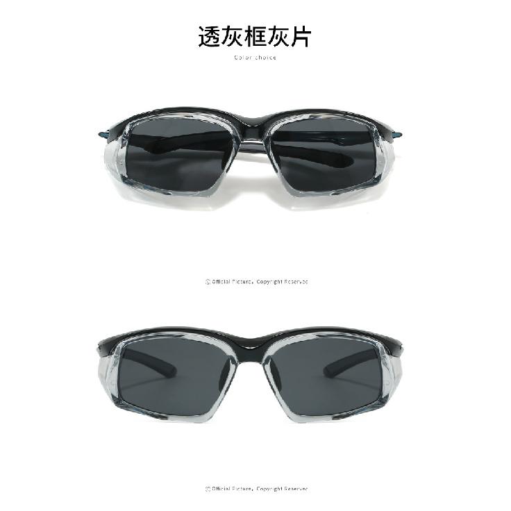 Men's Cycling Riding Sports Polarized Sunglasses Windproof Rainproof Dustproof Eye Protective Safety Goggle With Myopia Lenses