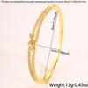 European and American fashion bow zircon copper gold-plated  double-layer full diamond non-fading versatile high-end 