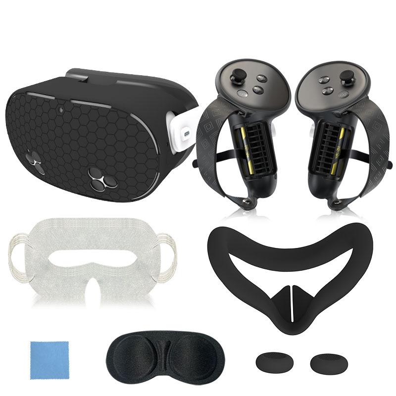 7 In 1 Meta Oculus Quest 3s 3 S Accessories Cover Controller Grips Hand Strap Face Pad Silicone Facial Interface Lens Protector