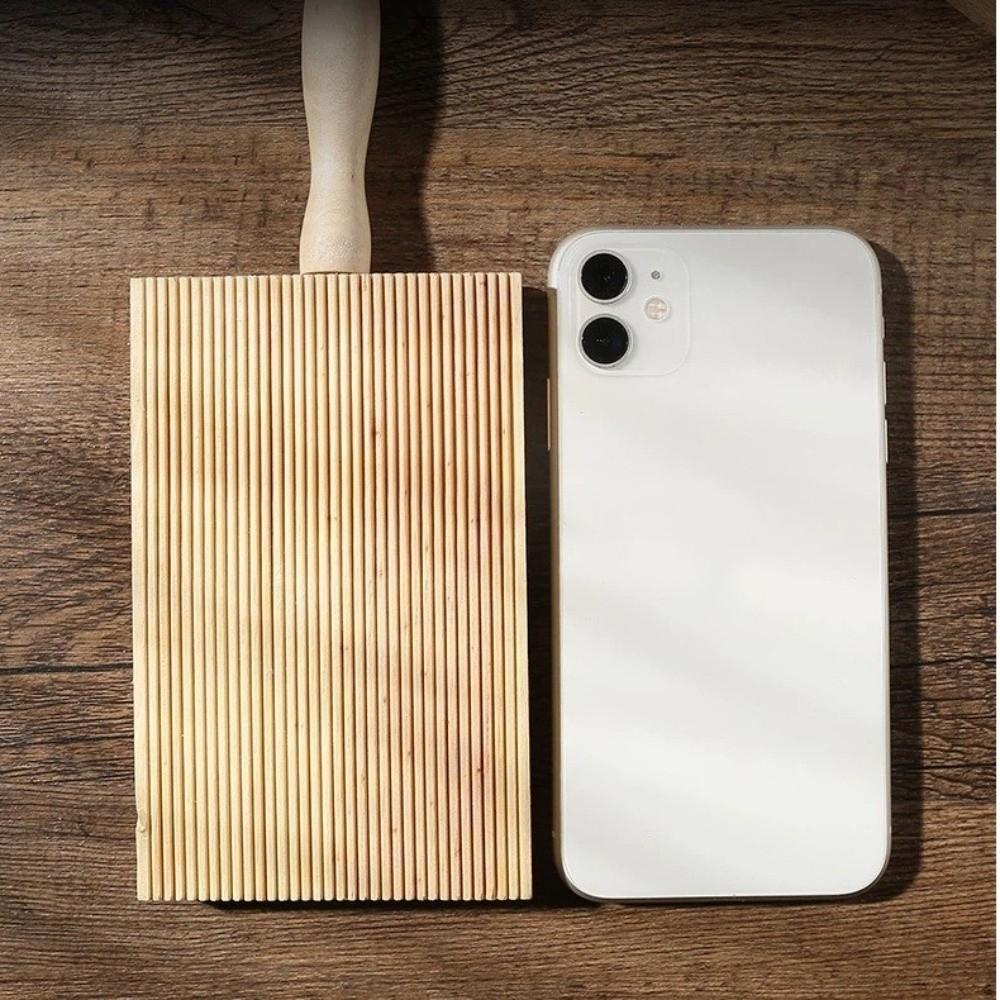 Practical Wooden Wooden Noodles Board Macaroni Making Baking Tools Gnocchi Roller Handmade Pasta Paddle Board