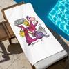 The CARTOON F-Flint-stones Towel Beach Quick Dry Soft Pool Towels Gift for Travel Gym Shower Camping sports