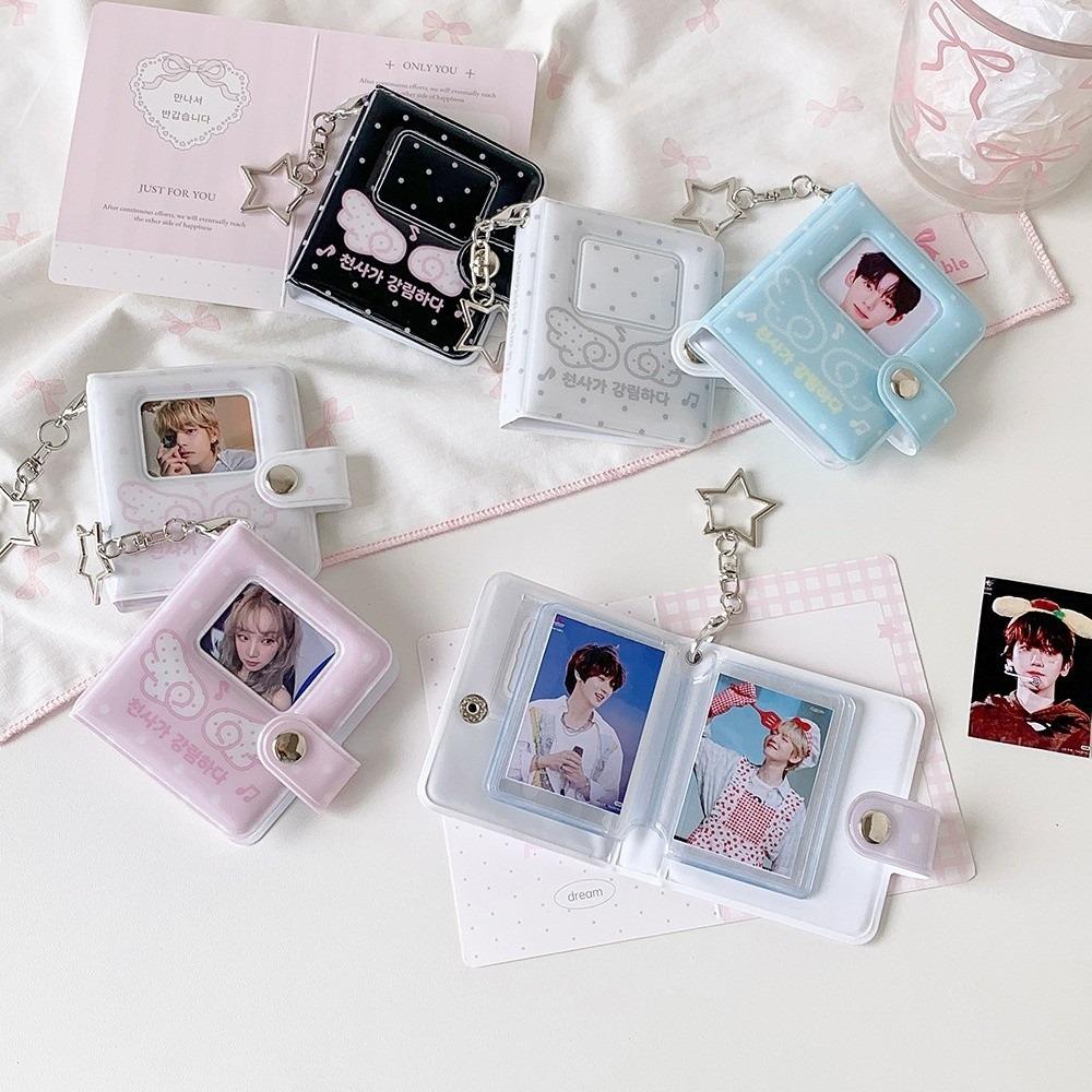 Snap Button Photo Card Holder 2-Inch Photocard Binder Card Storage Book For K-Pop Collecting
