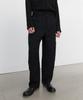 INSILENCE Wool Double Cloth Balloon Fit Pants Black