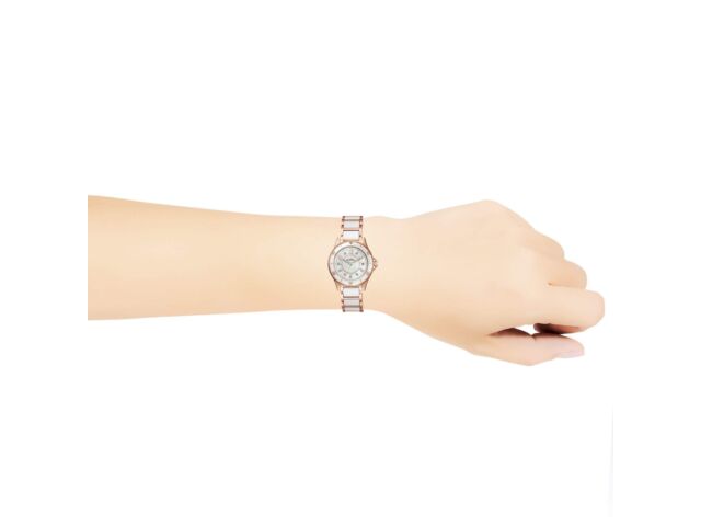 Angel Heart Love Sports Pearl Dial WLS29PG Women's Watch Stainless Steel Band