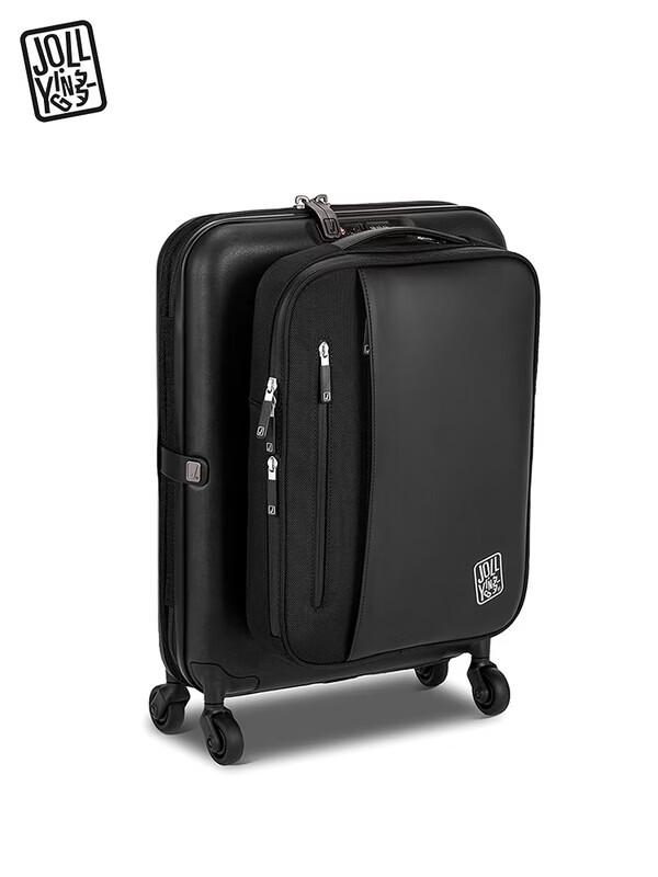 JOLLYING Foldable Front Pocket Hardshell Luggage
