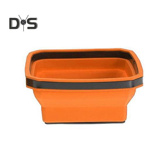 

Складной магнитный лоток для деталей, двойной магнит, небольшой держатель для оборудования, лоток для инструментов, винты, гайки и болты оранжевый