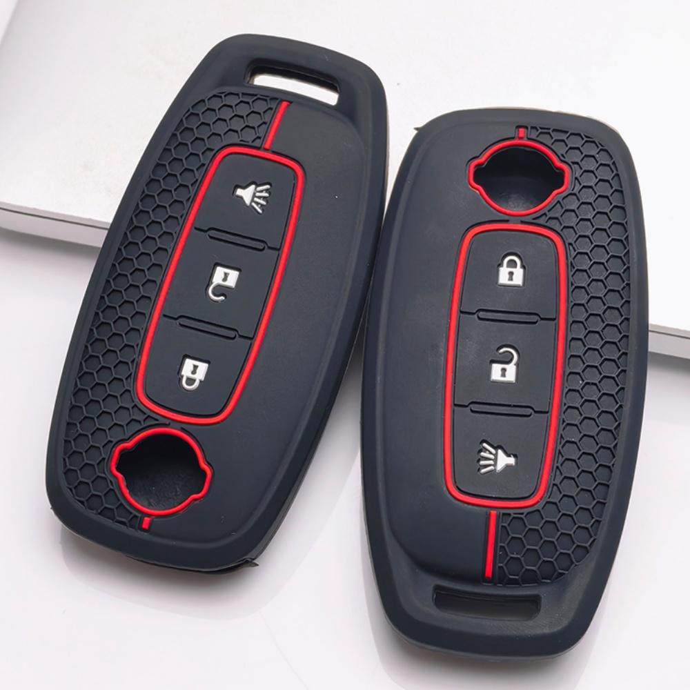 Key Fob Cover for Nissan Altima Sentra Models Rogue Murano Protect Your Anti-Scratch Surface Shockproof Structure Soft Grip Texture