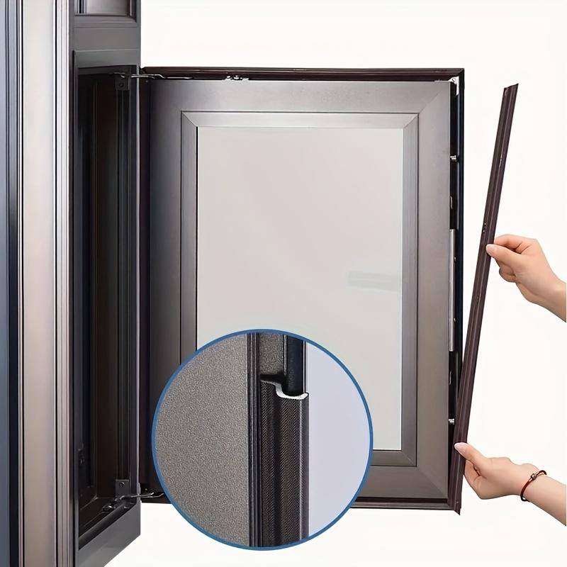 Sliding Type Window Sealing Strip Door and Window Seam Windproof Sound Insulation Self-adhesive Sealing Strip Warm Blocking Wind