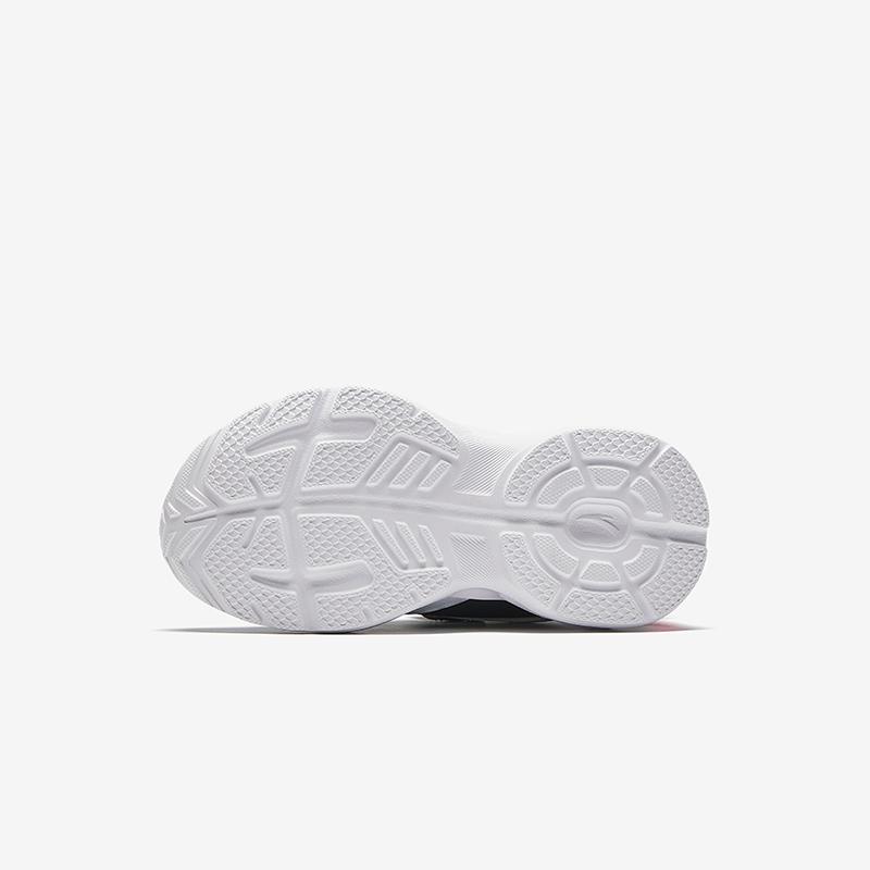 Anta Kids Synthetic Leather Fabric Running Series Trendy Comfortable Versatile Lightweight Shock Absorption Low Top Kids Running Shoes A22439925