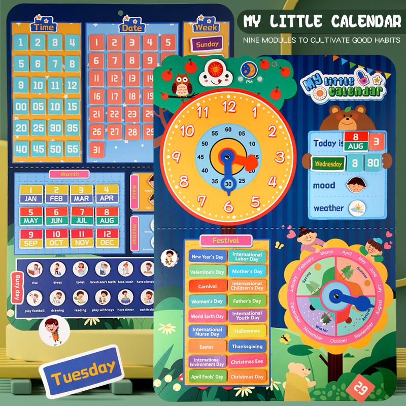 

Детское визуальное расписание, ежедневный календарь, занятая доска, игрушки для раннего обучения дошкольников, время, дата, месяц, фестиваль, погода, сезон, настроение