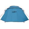 Tunnel Tent for 3 Persons Blue and Gray 328 x 228 x 115 cm