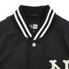 New Era MLB Cooperstown Varsity Size Nylon Neymetco Black Jacket, Black, M, Varsity,