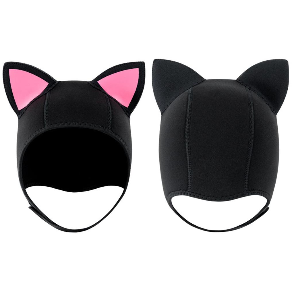 Customed 3mm Neoprene Diving Cap - Thermal Surfing Hood With Vent For Water Sport Diving Snorkeling And Swimming