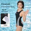 Women's Speedo Triangle One-Piece Conservative Swimsuit
