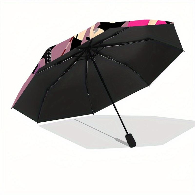 1pc Taylor Swift Automatic Open/close, Portable Folding Umbrella for Women & Men,Compact Parasol,, Durable Frame yy250809185