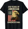 250 Years American Flag 250th Anniversary USA T-Shirt