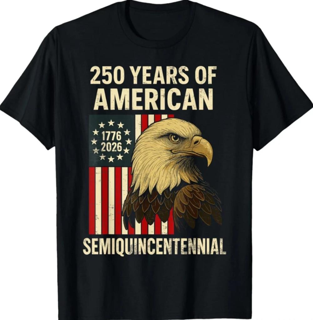 250 Years American Flag 250th Anniversary USA T-Shirt S