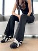 2026 Spring/Summer High-Waisted Tummy-Control Micro-Flare Yoga Pants: Butt-Lifting, Breathable, Casual Wear.