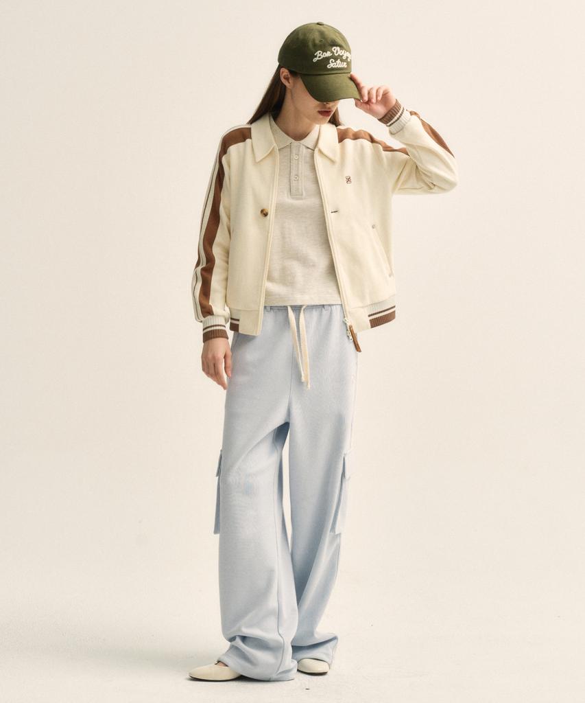 Seteo Roton Cargo Track Pants Sky Blue