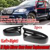 Car Side Rearview Mirror Cap Cover Replacement For BMW X5 X6 E70 E71 2007-2013