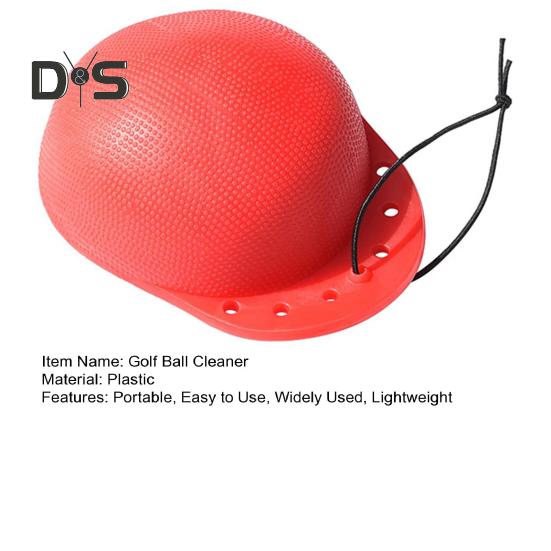 Portable Golf Ball Cleaner with Lanyard Compact Design Easy To Carry Reusable Golf Ball Washer Cleaning Tool