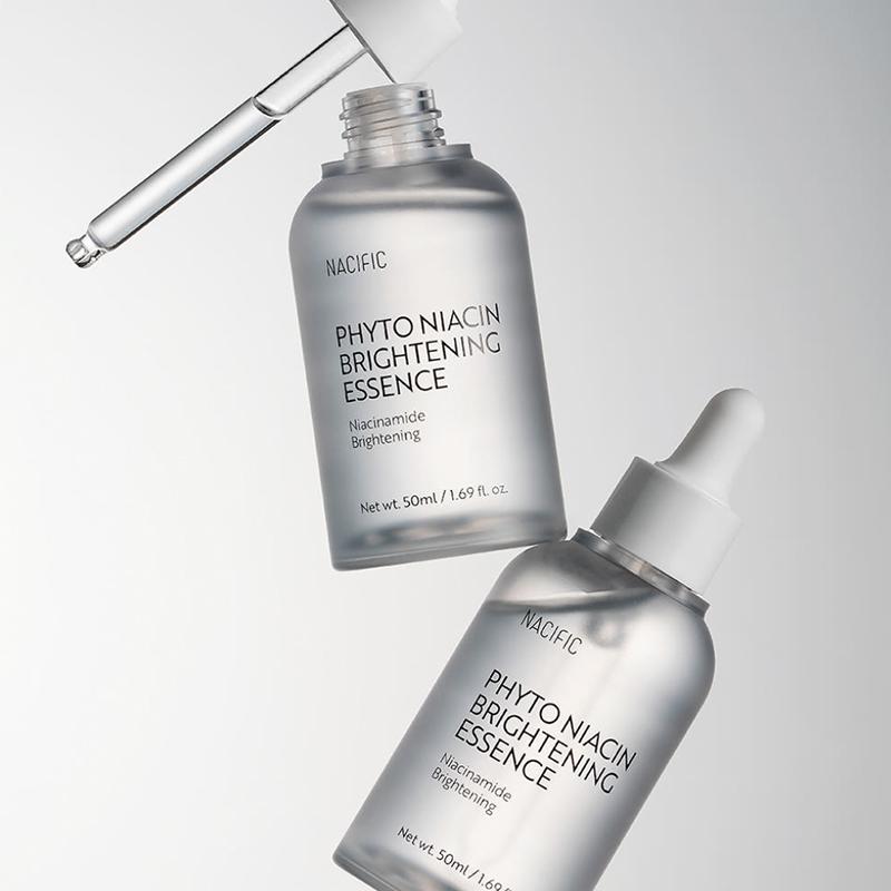 Nacific Phyto Niacin Whitening Essence 1+1 Set (50ml x 2) Brightening Hydrating Soothing Ampoule
