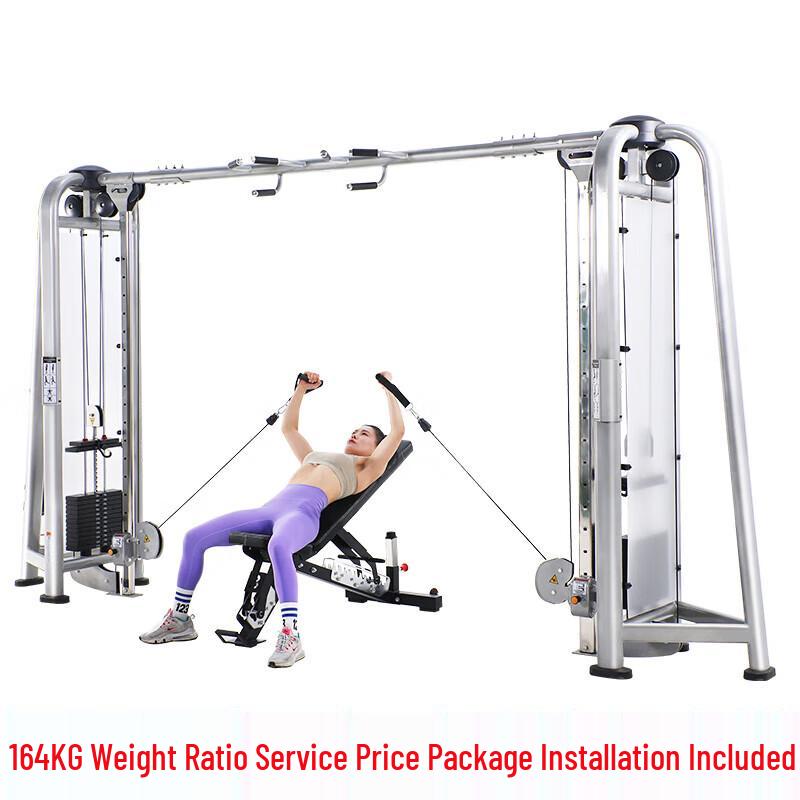 JINLISHUO Commercial Functional Trainer with Cable Crossover