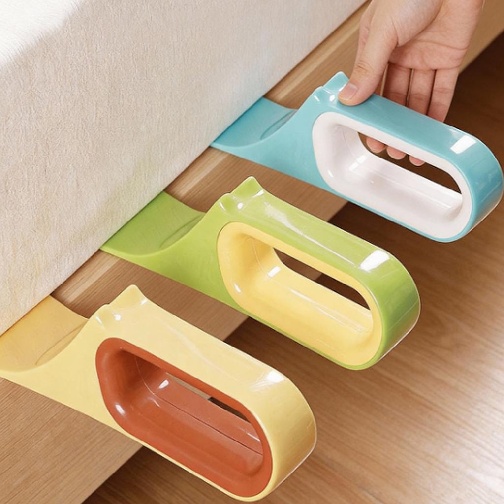 1pc Portable Mattress Lifter Sheet Changing Tool Ergonomic Wedge Bed Aid Home Care Lifting Device Elderly Patient Helper