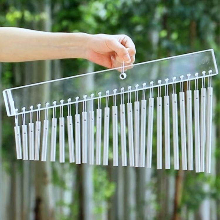 27-Tone Crystal Sound Beam Xylophone: Meditation & Percussion Instrument for Yoga