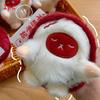 Cute Cartoon Plush Bag Charm With Short Hair Material For Gift Giving