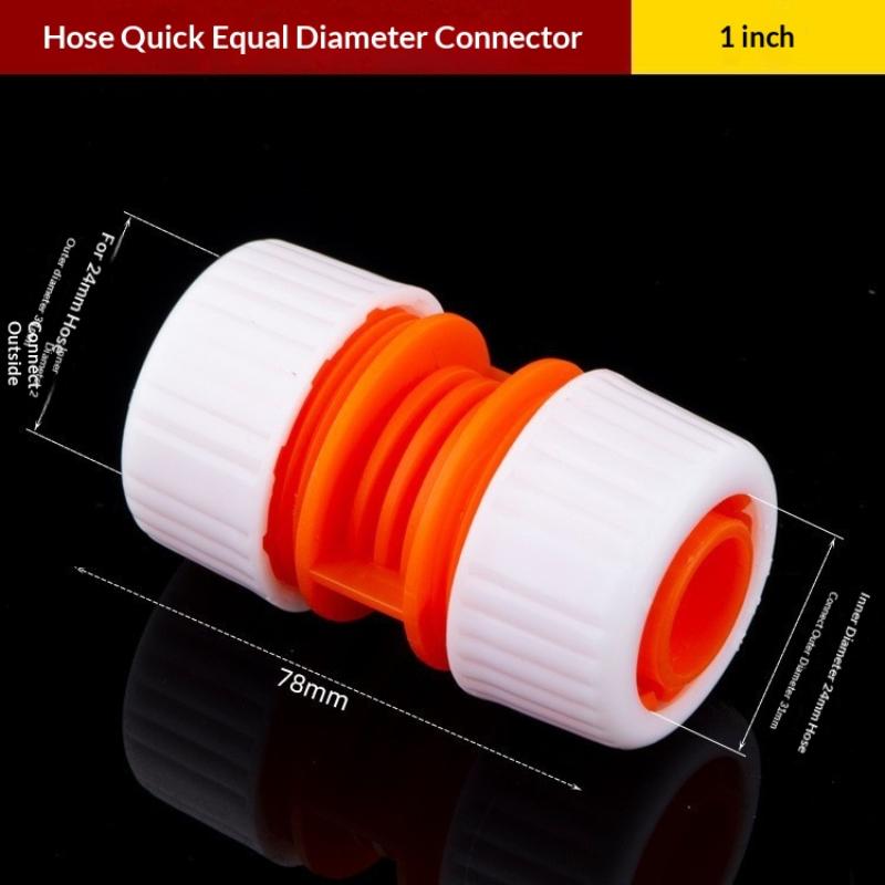 For Garden Hoses Leakage Repair Connector Garden Hose Connector Plastic Hose Connection Adapter Diy And Professional Use
