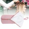 Curling Iron Storage Bag Heat Resist Curling Iron Holder Bag Hair Tools Hanging Storage Pouch for Home Travel Pink