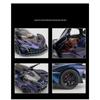 1/32 Apollo Project EVO Alloy Cast Toy Car Model Sound and Light Children's Toy Collectibles Birthday Gift