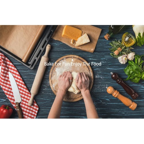 9" Round 304 Stainless Steel Pizza Peel with 56" Detachable Long Handle and Holes, High-Temperature Resistant, for Peeling Homemade Pizza Bread