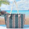 New printed beach bag large-capacity casual shoulder handbag simple and fashionable summer travel tote bag