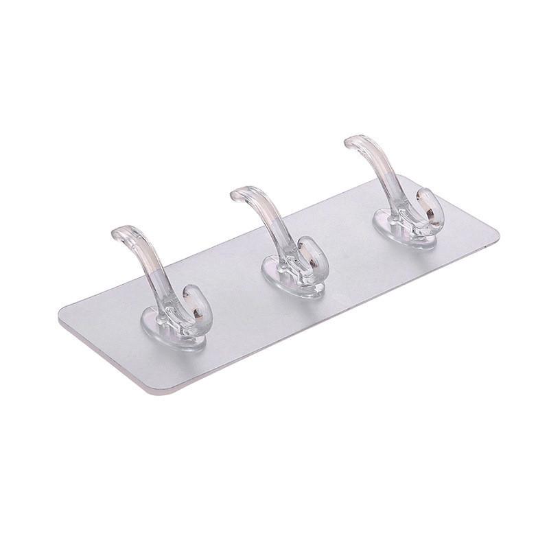 Plastic Hooks Sticky With Large Capacity For Organizing Household Toiletries
