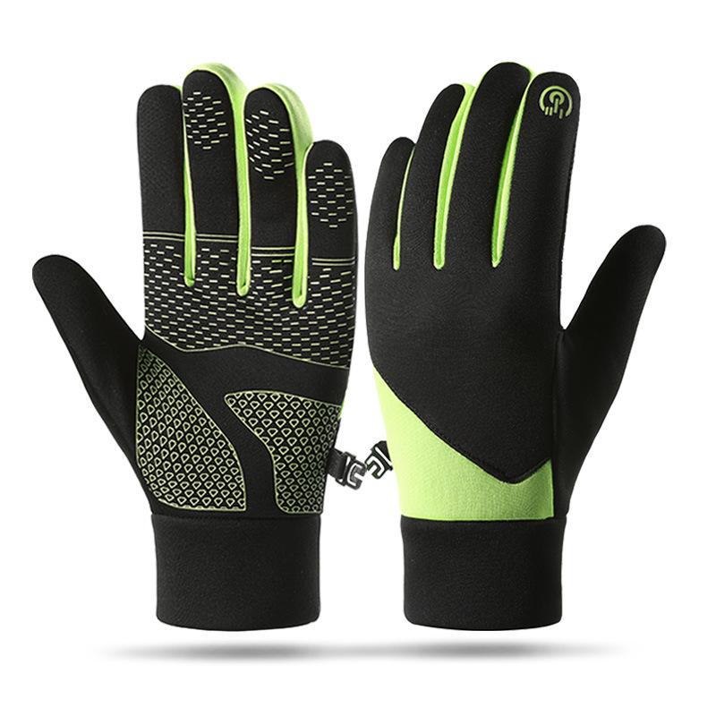 Warm Gloves Outdoor Sports for Men and Women, Fashionable Riding,wind-proof, Water-proof, Touch Screen, Slip and Wear-resistant