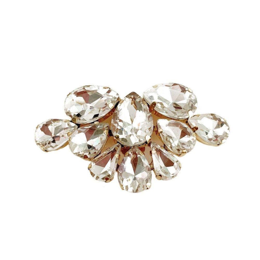 Accessories Wedding Shoe Decorations Clip High Heel Rhinestone Charm Buckle Bride Removable Metal Clamp