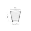 Ins-Style Wavy Heat-Resistant Glass Coffee Cups, Set of 2