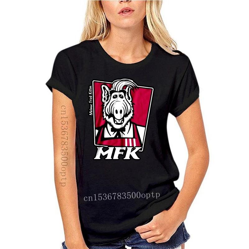 New T-Shirt Alf 6 Kult Schwarz Melmac, Lecker Katze, Ufo, Kom?die, Kult, Serie Streetwear Lustige Druck Kleidung Mans T-Shirt 20