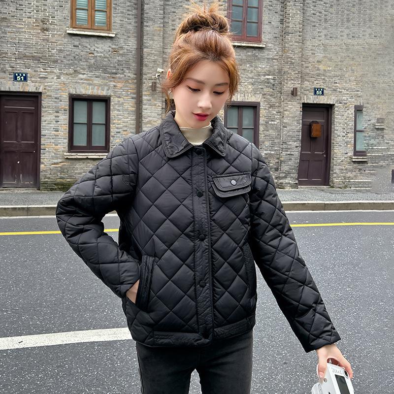 Winter short light down cotton-padded clothing femininity new cotton-padded clothing fashion cotton-padded jacket jacket