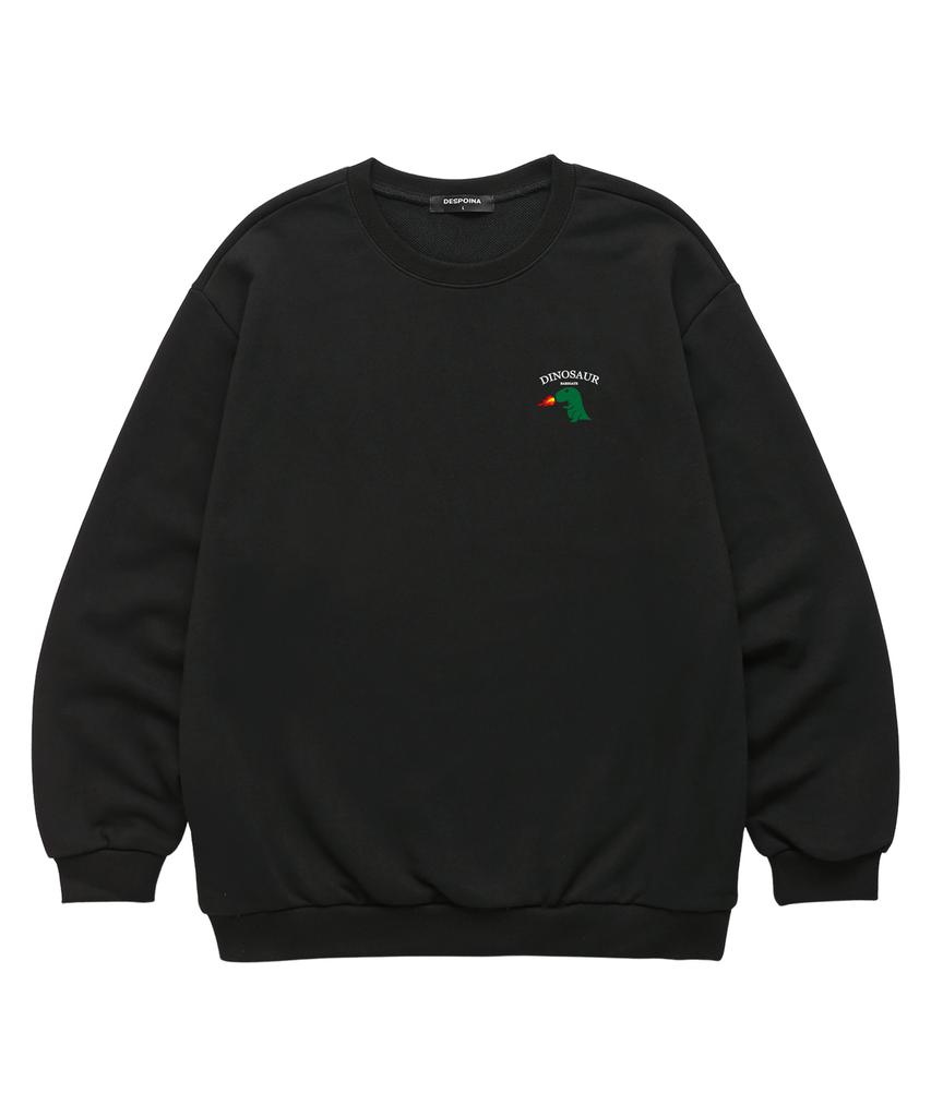 Baligeiteu Mini Dinosaur Sweatshirt (Bls038) Black