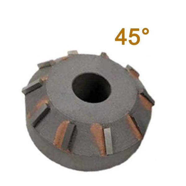 45 Degree Angle Carbide Valve Reamer Grinding Wheel Valve Seat Cutter for Motorcycle Car Engine Valve Seat Repair Reamer Head 27x45